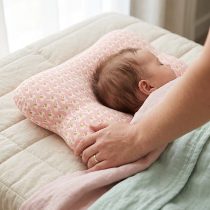 Ergonomic Memory Foam Neck & Back Support Pillow – Baby