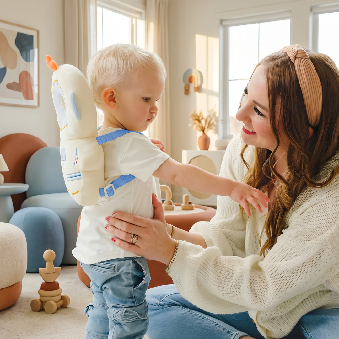 Baby Head Protection Backpack – Fall Safety Cushion