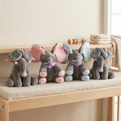 Peek-a-Boo Elephant Plush Toy for Infants – Interactive Toy