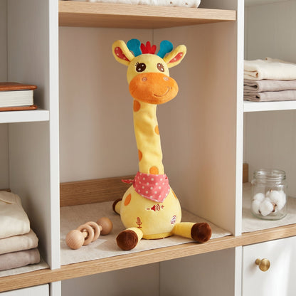 Singing Giraffe Plush Toy for Baby – Interactive Musical Toy