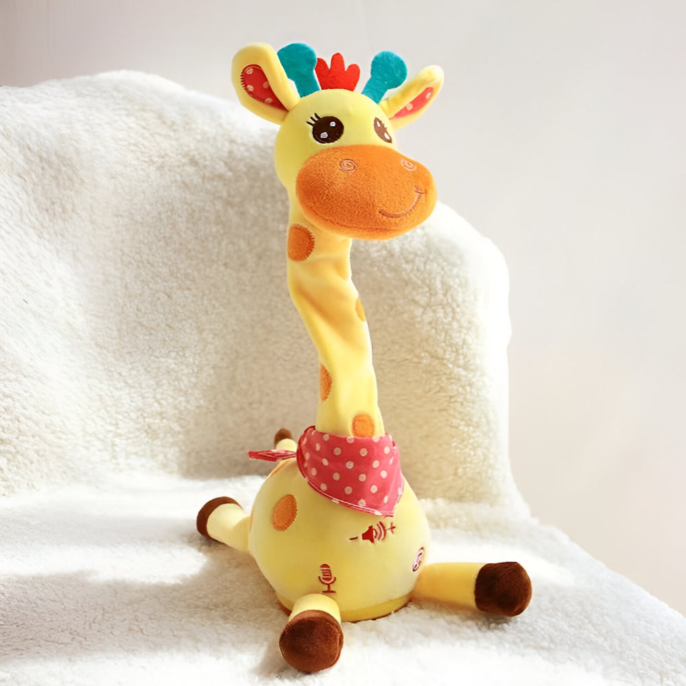 Singing Giraffe Plush Toy for Baby – Interactive Musical Toy