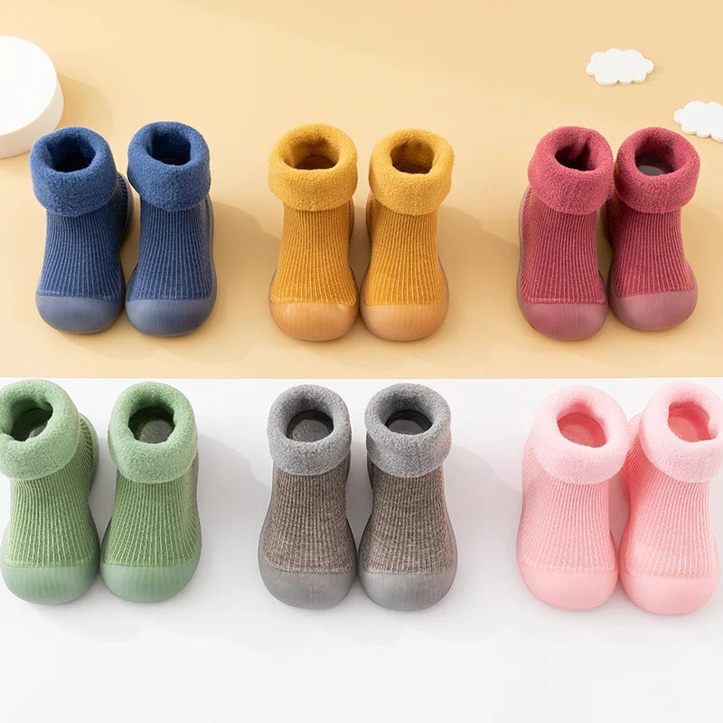Toddler Non-Slip Sock Shoes – Soft Walker Shoes