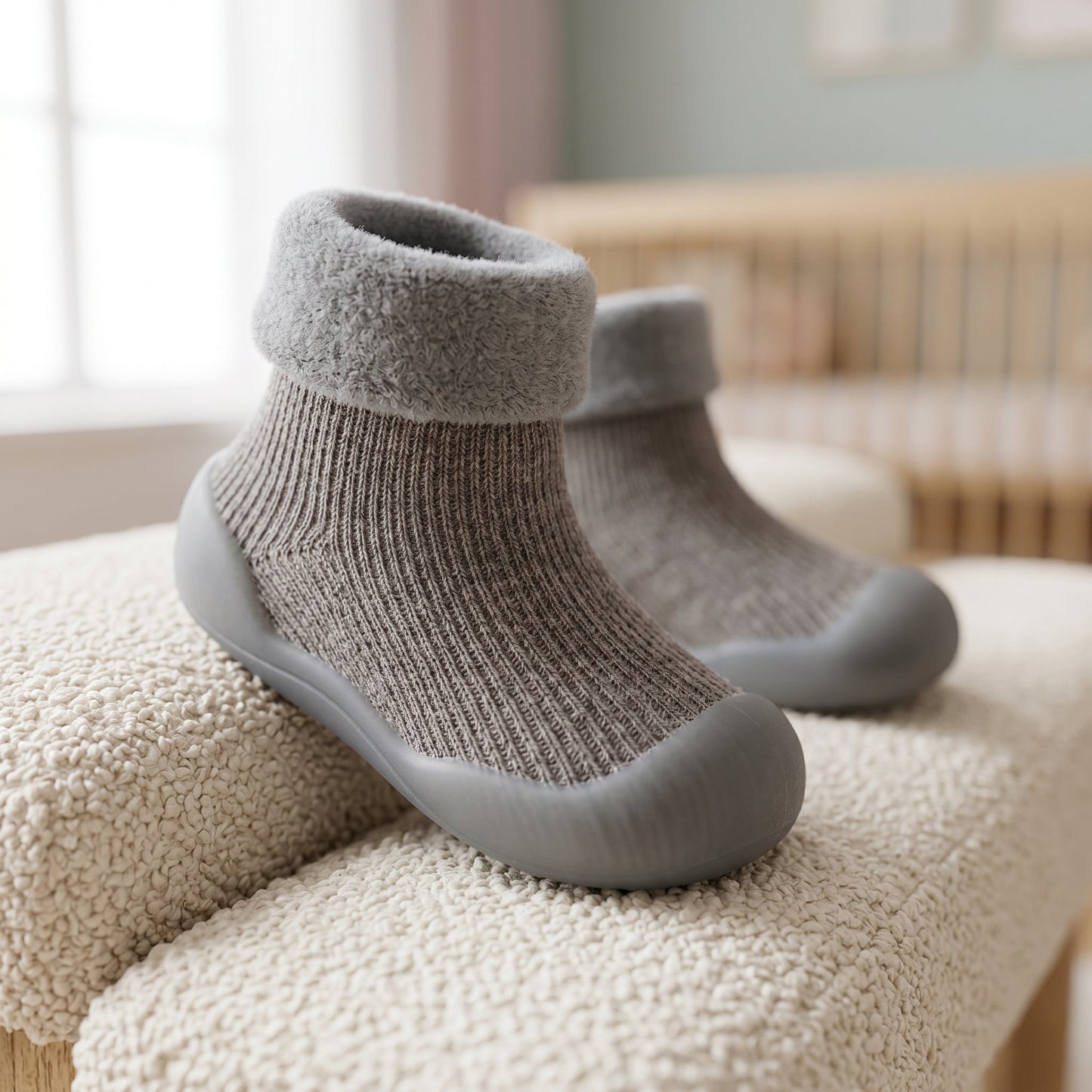 Toddler Non-Slip Sock Shoes – Soft Walker Shoes
