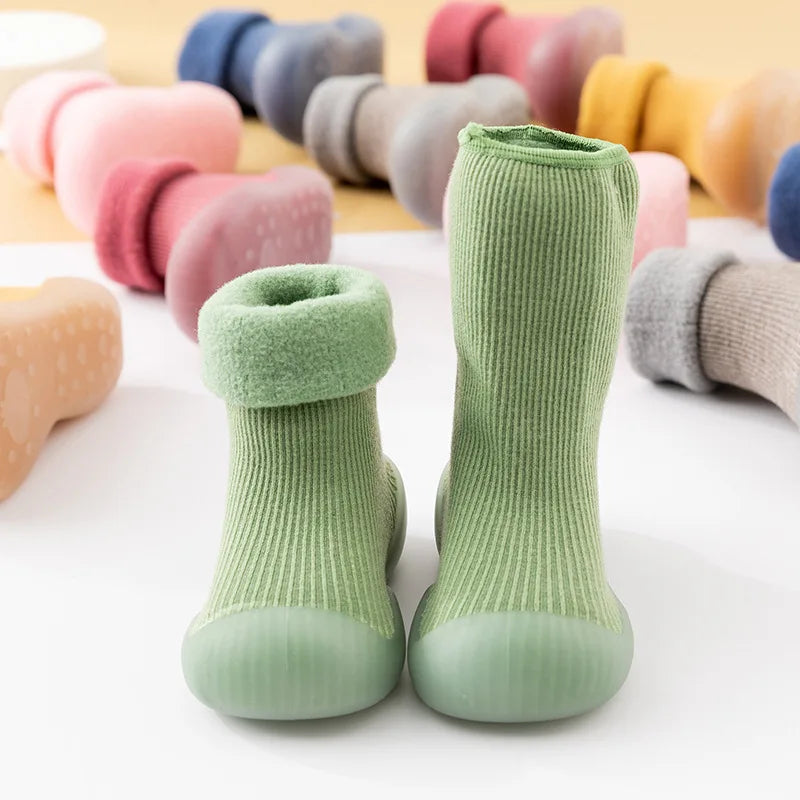 Toddler Non-Slip Sock Shoes – Soft Walker Shoes