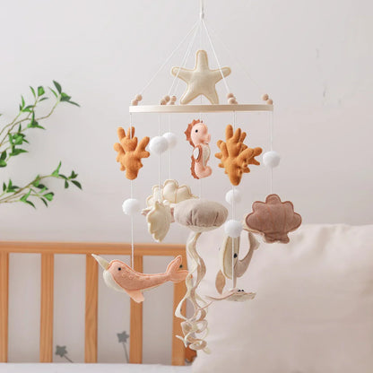 Musical Crib Mobile Set with Arm – Nursery Sleep Soother