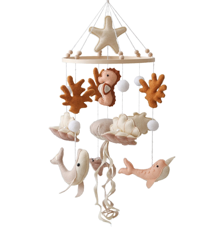 Musical Crib Mobile Set with Arm – Nursery Sleep Soother
