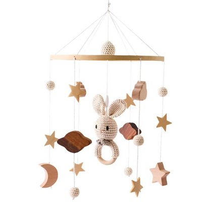 Musical Crib Mobile Set with Arm – Nursery Sleep Soother