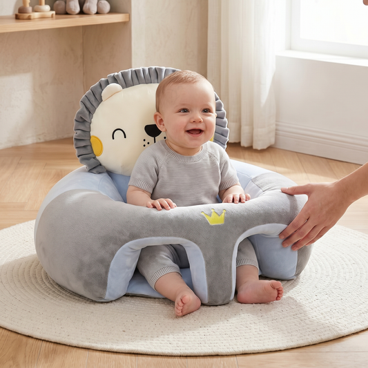 Baby Sit-Up Support Seat – Soft Floor Chair for Infants
