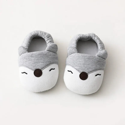 Non-Slip First Walker Shoes – Baby Animal Print Sneakers