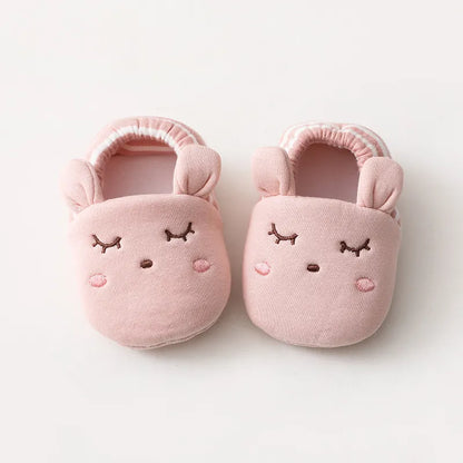 Non-Slip First Walker Shoes – Baby Animal Print Sneakers