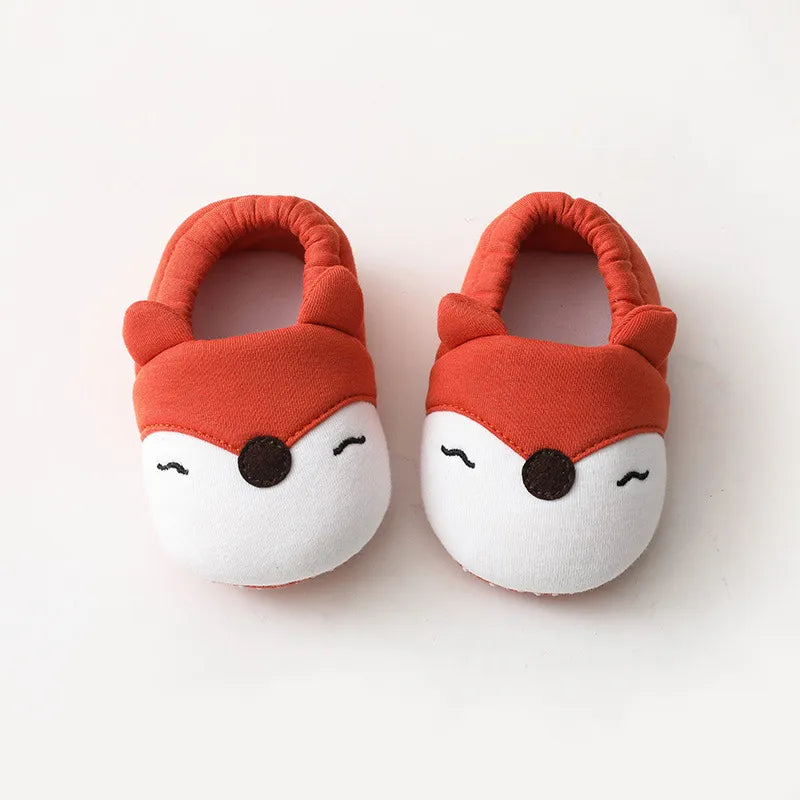 Non-Slip First Walker Shoes – Baby Animal Print Sneakers