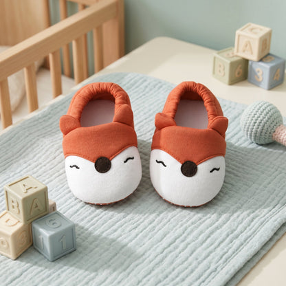 Non-Slip First Walker Shoes – Baby Animal Print Sneakers