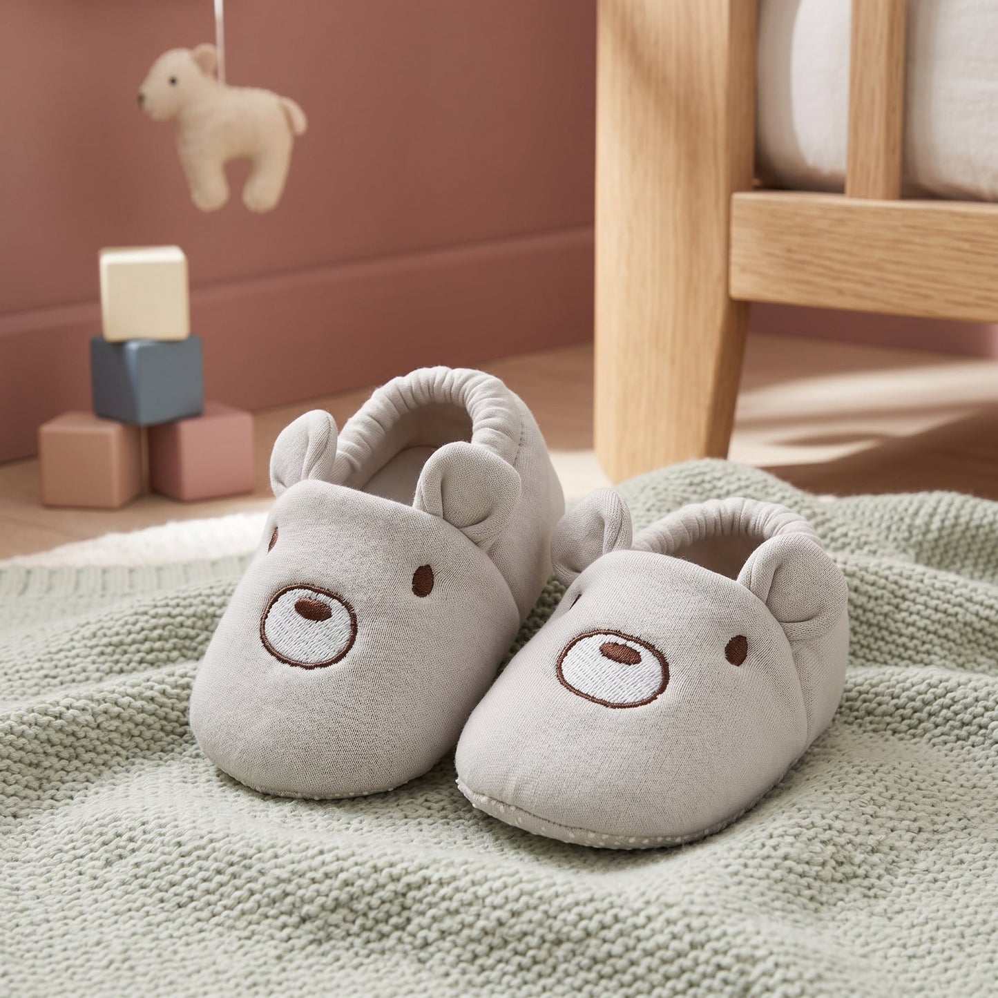 Non-Slip First Walker Shoes – Baby Animal Print Sneakers