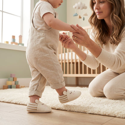 Non-Slip First Walker Shoes – Baby Animal Print Sneakers