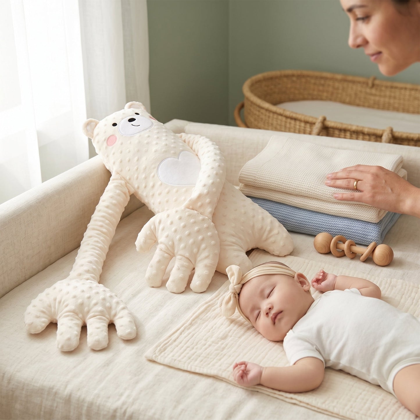 Remote Control Baby Patting Sleep Aid – Auto Soothing Device