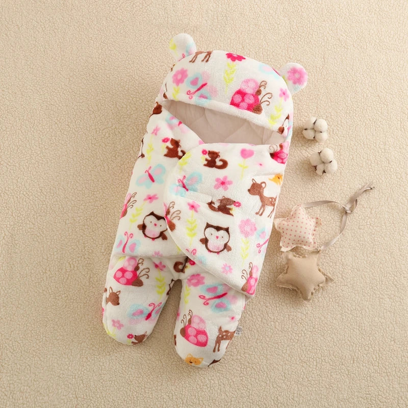 Flannel Baby Sleep Sack – Soft Wearable Sleeping Bag