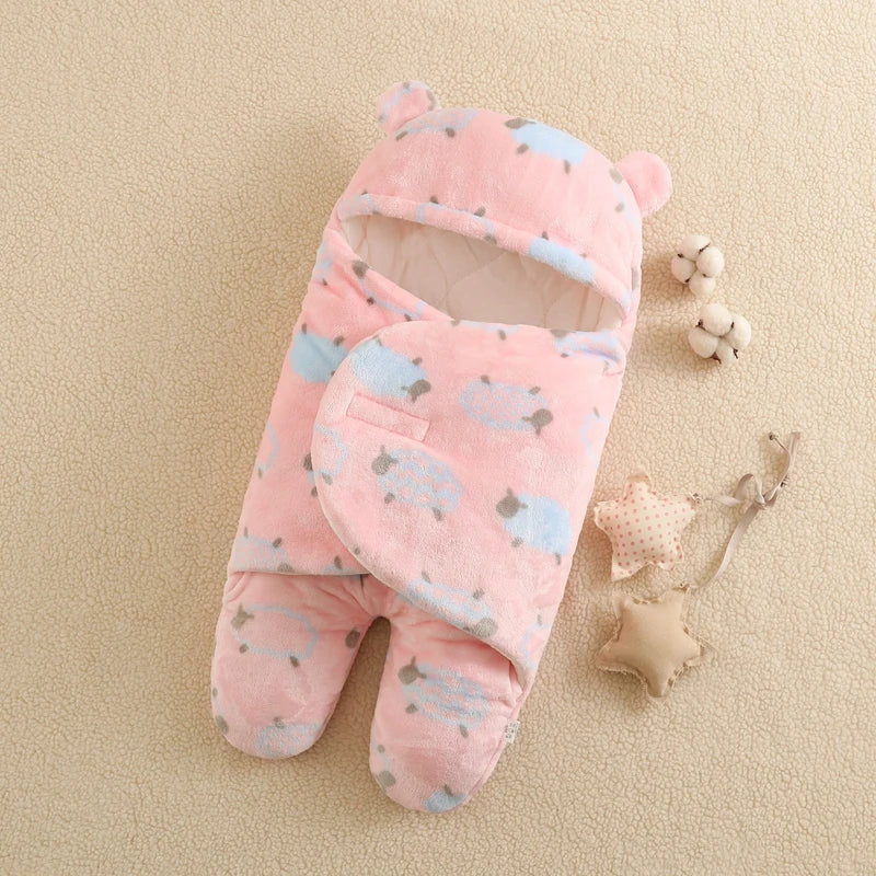 Flannel Baby Sleep Sack – Soft Wearable Sleeping Bag