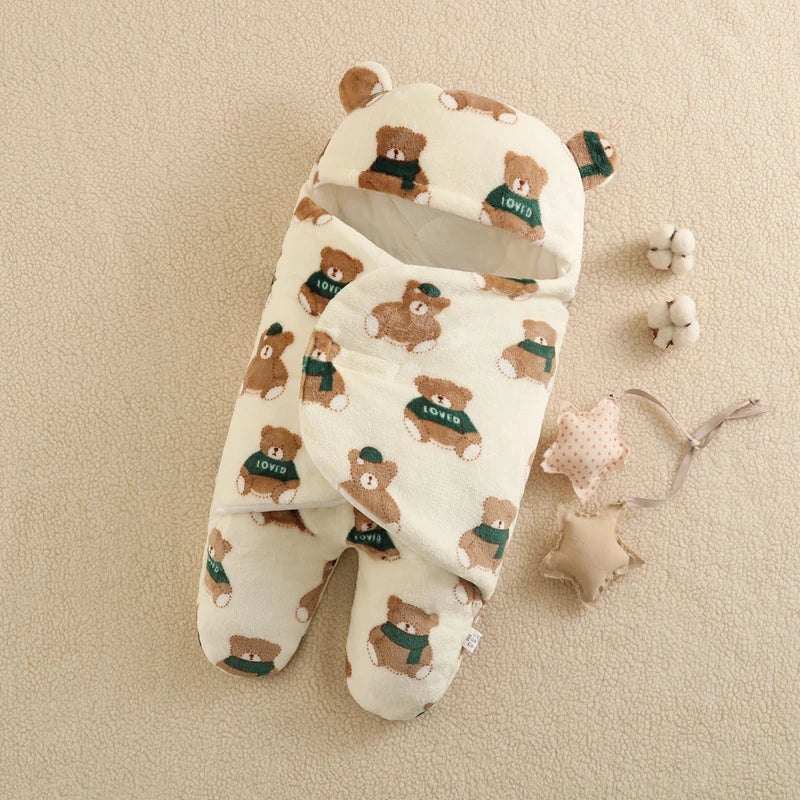 Flannel Baby Sleep Sack – Soft Wearable Sleeping Bag