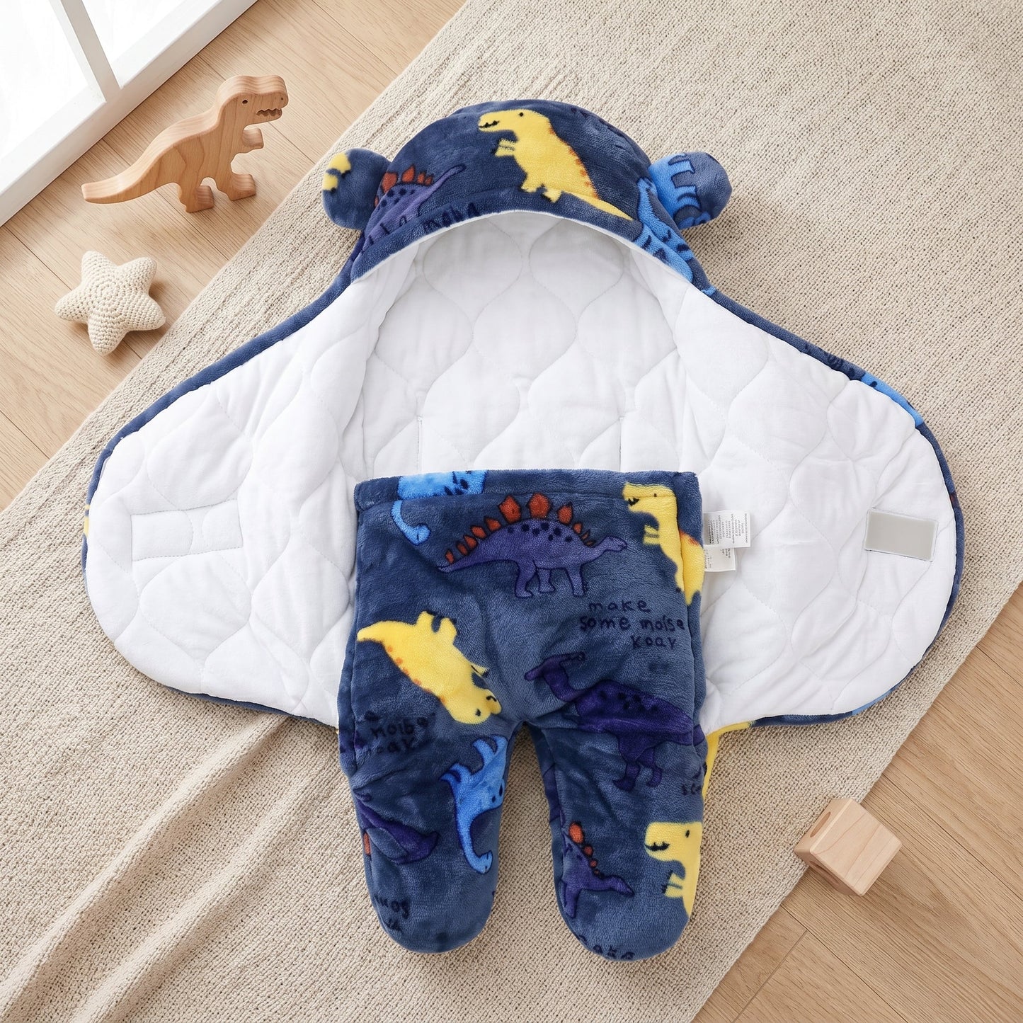 Flannel Baby Sleep Sack – Soft Wearable Sleeping Bag