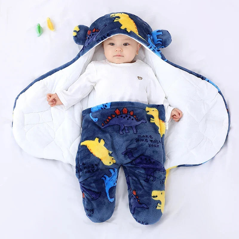 Flannel Baby Sleep Sack – Soft Wearable Sleeping Bag