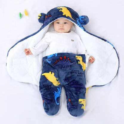 Flannel Baby Sleep Sack – Soft Wearable Sleeping Bag