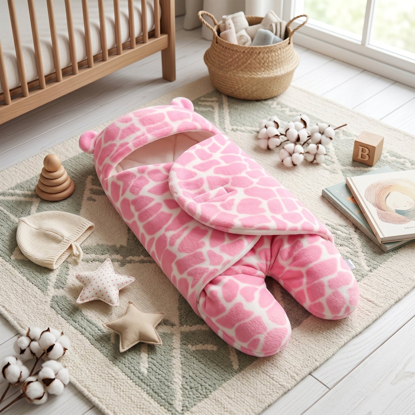 Flannel Baby Sleep Sack – Soft Wearable Sleeping Bag