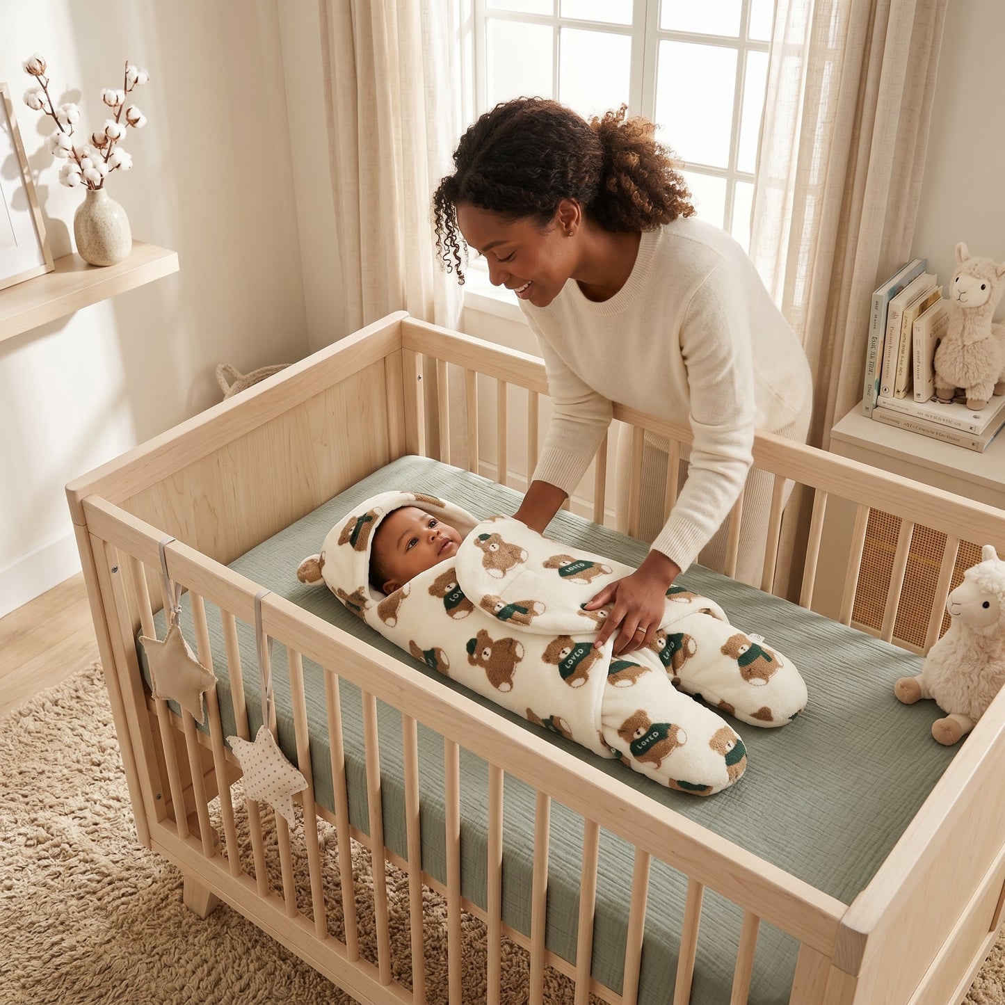 Flannel Baby Sleep Sack – Soft Wearable Sleeping Bag