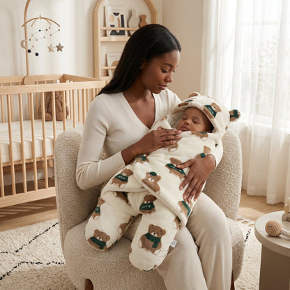 Flannel Baby Sleep Sack – Soft Wearable Sleeping Bag
