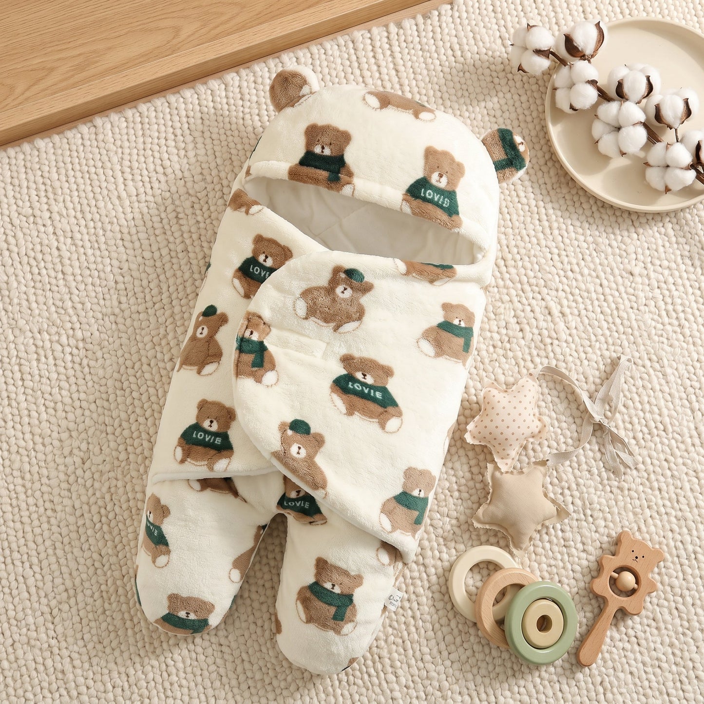 Flannel Baby Sleep Sack – Soft Wearable Sleeping Bag