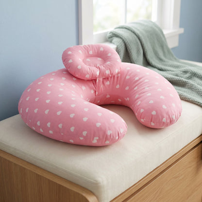 U-Shape Cotton Nursing Pillow – Breastfeeding Support Cushion