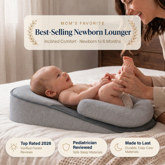Inclined Newborn Comfort Lounger – Elevated Infant Rest