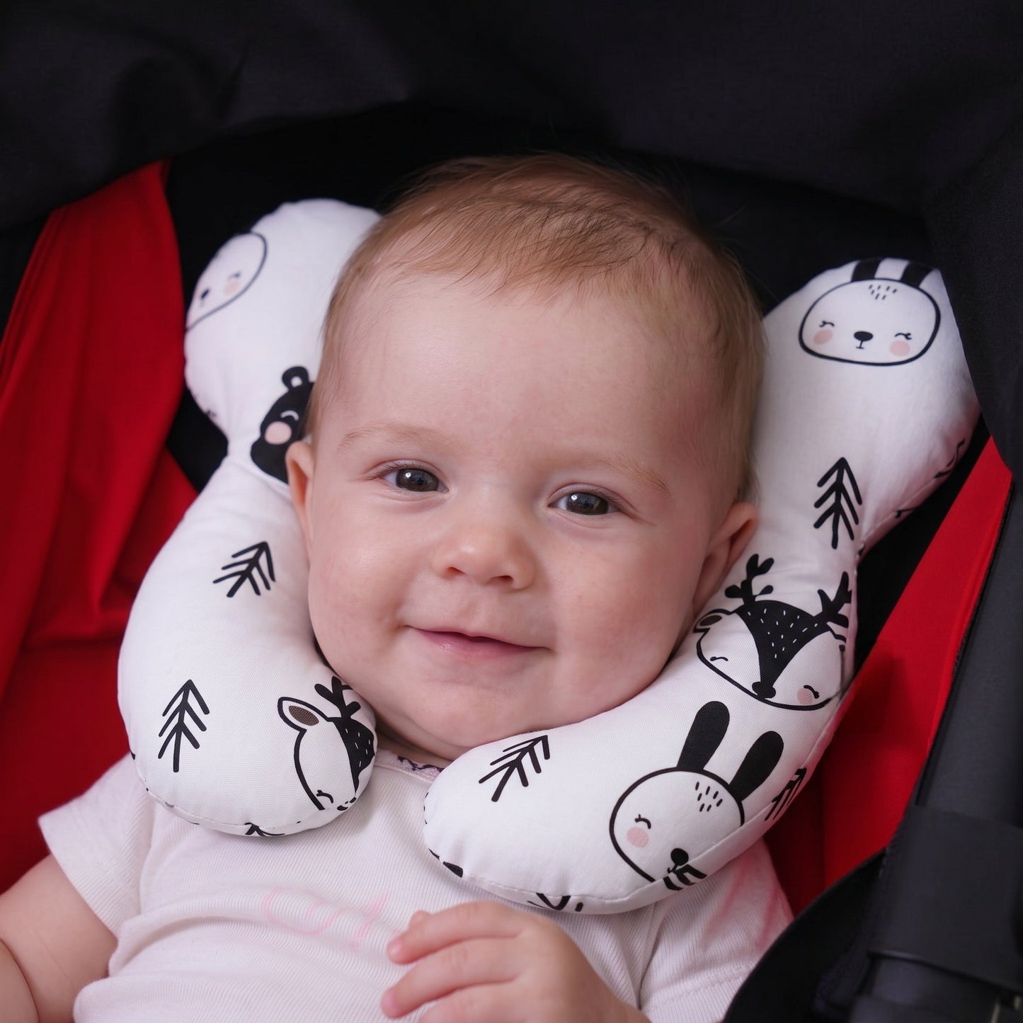 Baby Travel Neck Support Pillow – Car & Airplane Cushion